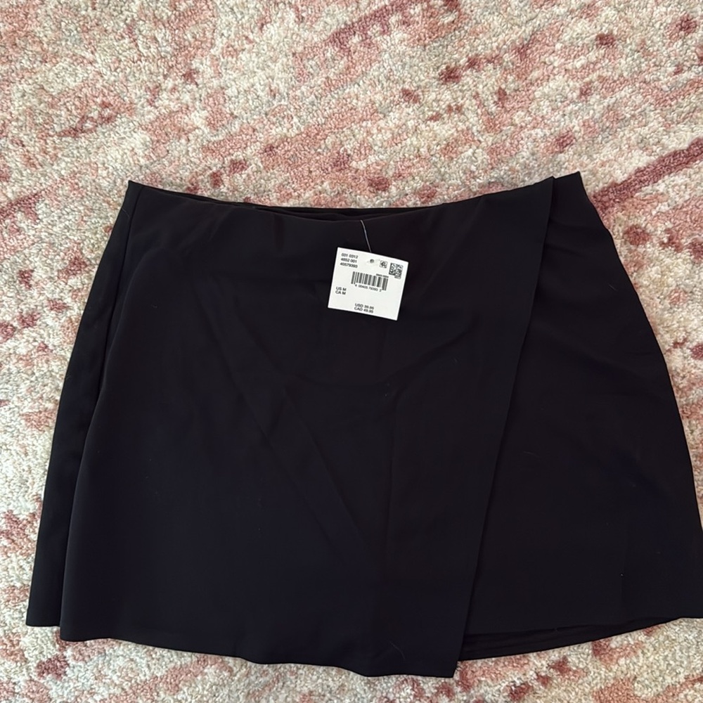 Black Mini Skort